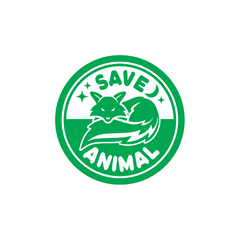 Durable Wildlife Protection Emblem Sticker