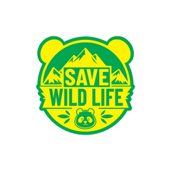 Zaqiz Eco Conservation Stickers – Protect Wildlife and Keep the Planet Alive