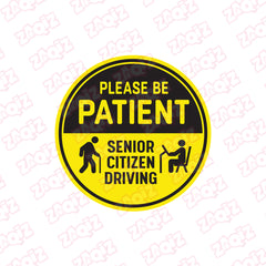 Elderly Driver – Give Space