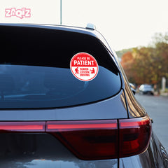 Elderly Driver – Give Space