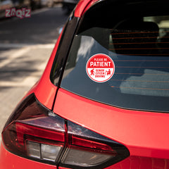 Elderly Driver – Give Space