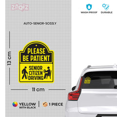 Not in a Hurry – Senior at the Wheel