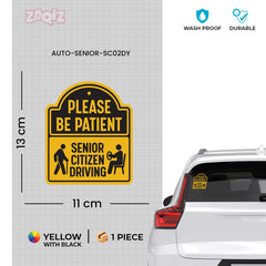 Not in a Hurry – Senior at the Wheel