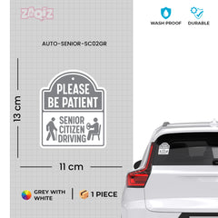 Not in a Hurry – Senior at the Wheel