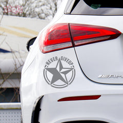 Zaqiz Stickers – Custom Winged Star Garage Stickers