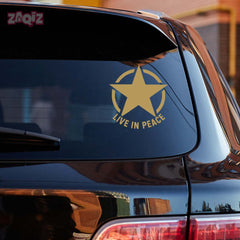 Zaqiz Stickers – Iconic Star & Wings Sticker Designs