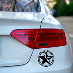 Zaqiz Stickers – Custom Winged Star Garage Stickers