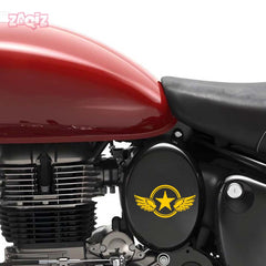 Zaqiz Stickers – Bold Star with Wings Vehicle Stickers