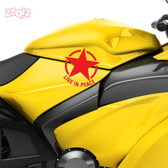 Zaqiz Stickers – Iconic Star & Wings Sticker Designs