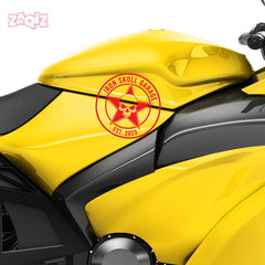 Zaqiz Stickers – Bold Star Skull Garage Decals