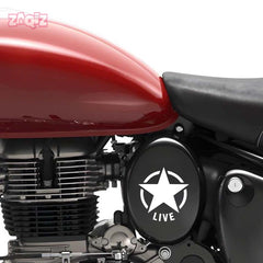 Zaqiz Stickers – Retro Wing Star Logo Decals