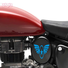 Zaqiz Stickers – Aviation Style Winged Star Emblems