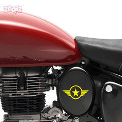 Zaqiz Stickers – Premium Star Wings Stickers for Cars & Bikes