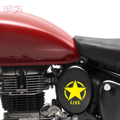 Zaqiz Stickers – Retro Wing Star Logo Decals