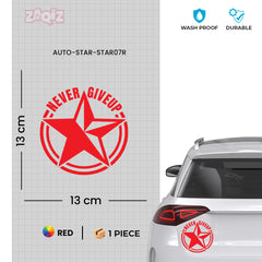 Zaqiz Stickers – Custom Winged Star Garage Stickers