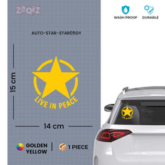 Zaqiz Stickers – Iconic Star & Wings Sticker Designs