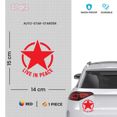 Zaqiz Stickers – Iconic Star & Wings Sticker Designs