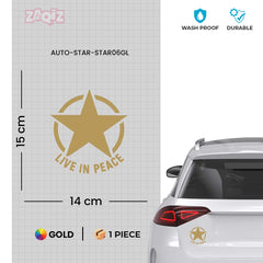 Zaqiz Stickers – Iconic Star & Wings Sticker Designs