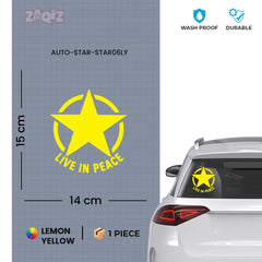 Zaqiz Stickers – Iconic Star & Wings Sticker Designs