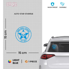 Premium Star Vinyl Sticker – Waterproof & UV Resistant