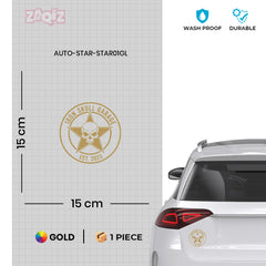 Premium Star Vinyl Sticker – Waterproof & UV Resistant