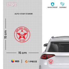 Premium Star Vinyl Sticker – Waterproof & UV Resistant
