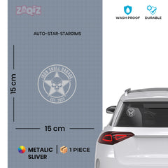 Premium Star Vinyl Sticker – Waterproof & UV Resistant