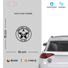Premium Star Vinyl Sticker – Waterproof & UV Resistant