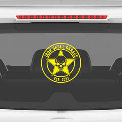 Premium Star Vinyl Sticker – Waterproof & UV Resistant