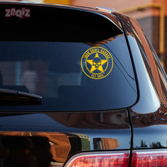 Premium Star Vinyl Sticker – Waterproof & UV Resistant