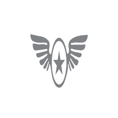 Zaqiz Stickers – Aviation Style Winged Star Emblems