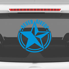 Zaqiz Stickers – Custom Winged Star Garage Stickers