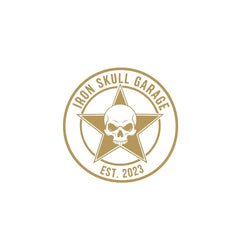 Zaqiz Stickers – Bold Star Skull Garage Decals