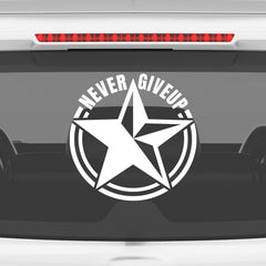 Zaqiz Stickers – Custom Winged Star Garage Stickers