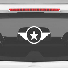 Zaqiz Stickers – Premium Star Wings Stickers for Cars & Bikes