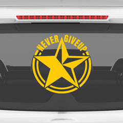 Zaqiz Stickers – Custom Winged Star Garage Stickers