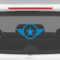 Zaqiz Stickers – Premium Star Wings Stickers for Cars & Bikes