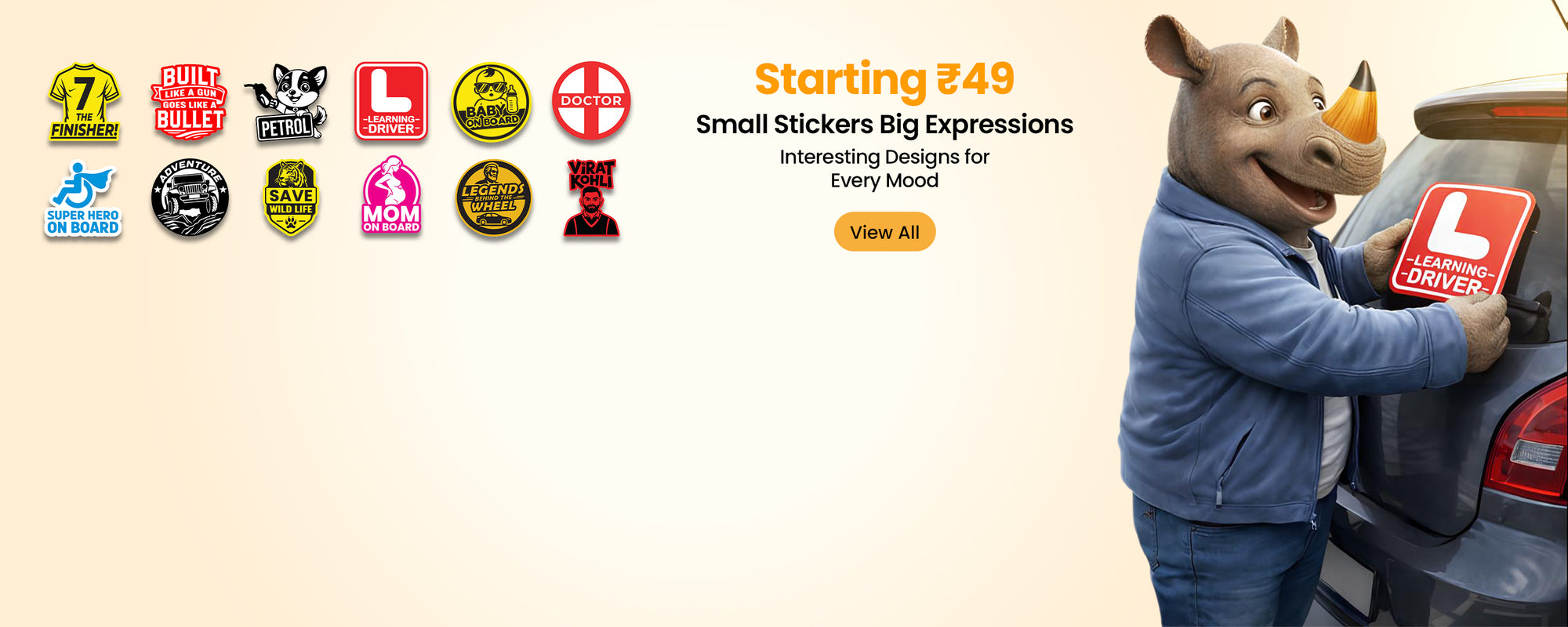 Up to 40% Off on Stickers & Custom Signs