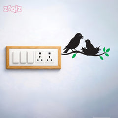 Bird Nest Switch Board Sticker for Home Decor
