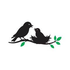 Bird Nest Switch Board Sticker for Home Decor