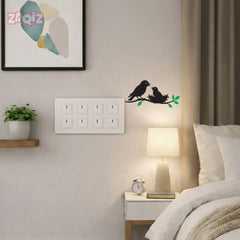 Bird Nest Switch Board Sticker for Home Decor