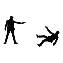 Action Hero Switch Board Sticker Creative Wall Decor Decal