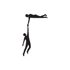 Helping Hands Switch Board Sticker Creative Wall Decor Decal
