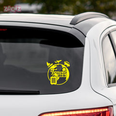 Wanderlust Traveller Emblem for Cars