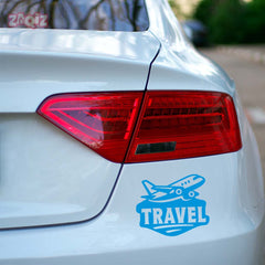 zaqiz Travel Sticker – Take Off to New Adventures