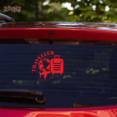 Adventure Seeker Traveller Sticker