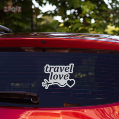 zaqiz Travel Love Sticker – Wanderlust in Style