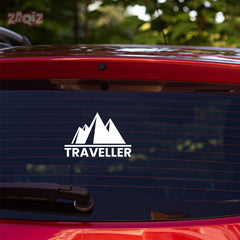 Traveller Life Badge for Bikes and Cars