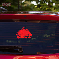 Stylish Globe Trotter Decal for Vehicles