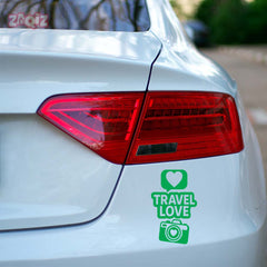 zaqiz Travel Love Sticker – Capture Every Moment